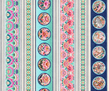 Load image into Gallery viewer, Exotica Floral Double Border 31267-X
