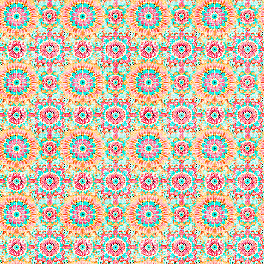 Exotica Floral Grid 31276-Q