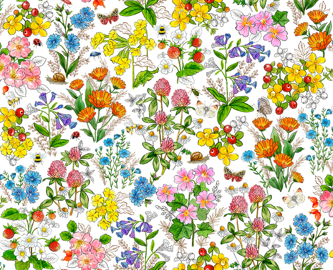 Healing Garden Botanical Floral 31354-Z
