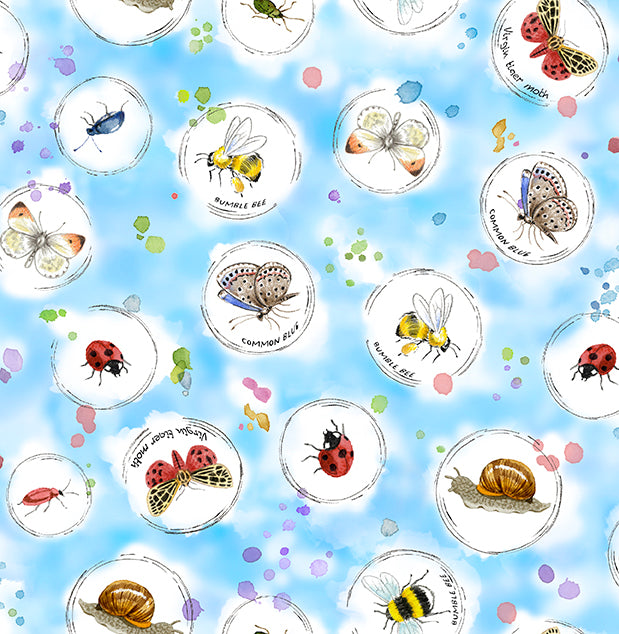 Healing Garden Insect Bubbles 31355-B