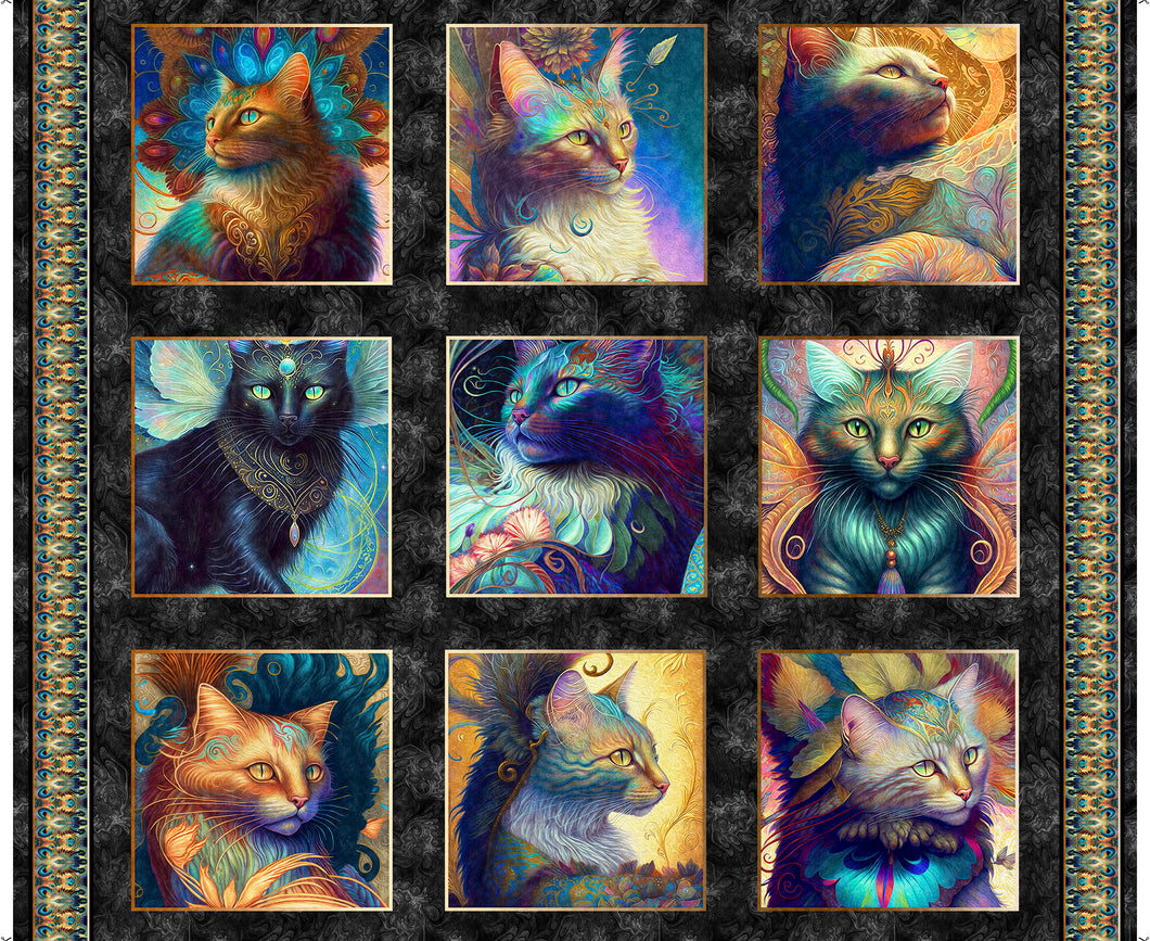 Feline Fantasia Lg. Cat Picture Patches 31367-X