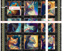 Load image into Gallery viewer, Feline Fantasia Lg. Cat Picture Patches 31367-X
