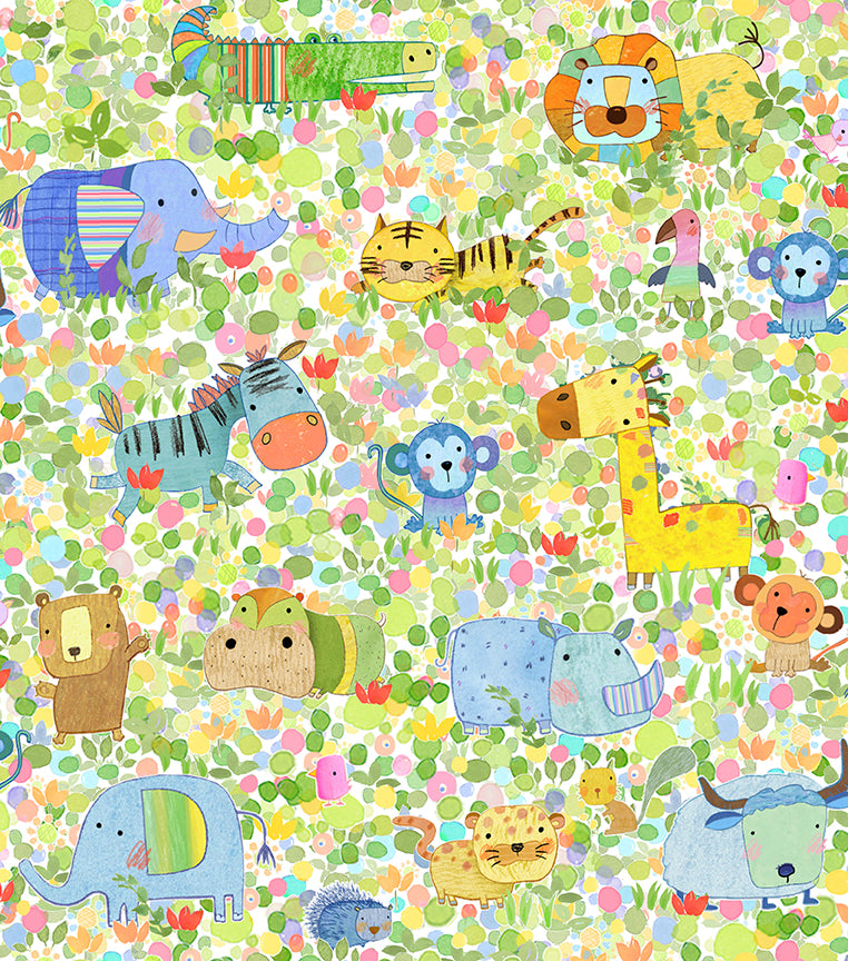 Jungle Friends Baby Jungle Animals 31384-Z