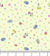 Load image into Gallery viewer, Jungle Friends Critters &amp; Confetti 31386-H with inch ruler for scale
