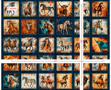 Load image into Gallery viewer, Born to Run Horses &amp; Bulls Picture Patches 31476-E
