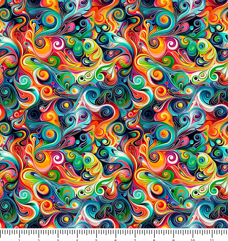 Jubilee Swirl Geo 31592-X with inch scale ruler