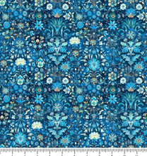 Load image into Gallery viewer, Folklore Floral 31645-B with inch ruler for scale
