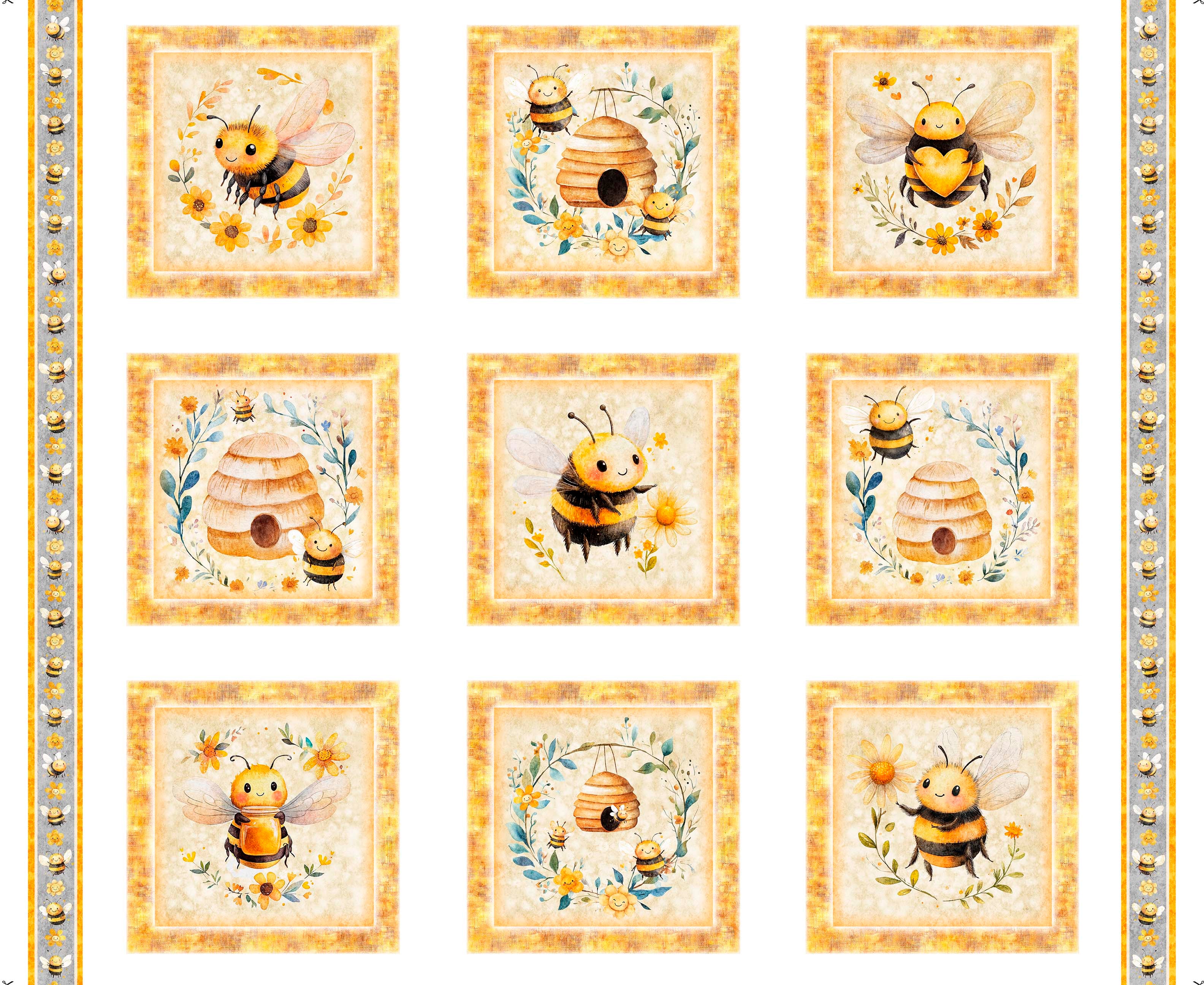 Buzz Buzz Buzz Bee Picture Patches 31700-X