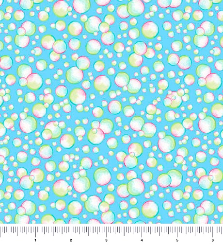 Little Ones Bubbles 31725-B print scale with ruler