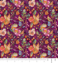 Load image into Gallery viewer, Fluttering Gardens 31731-V print scale with ruler
