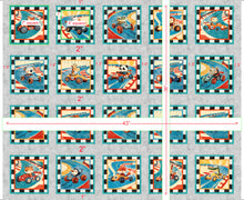 Load image into Gallery viewer, Turbo Tykes Racecar Picture Patches 31754 dimensions
