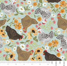 Load image into Gallery viewer, Chickens &amp; Flowers 31817-Q print scale with ruler
