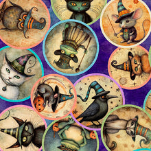 Load image into Gallery viewer, Witchypoo Animal Witches Medallions 31935-V
