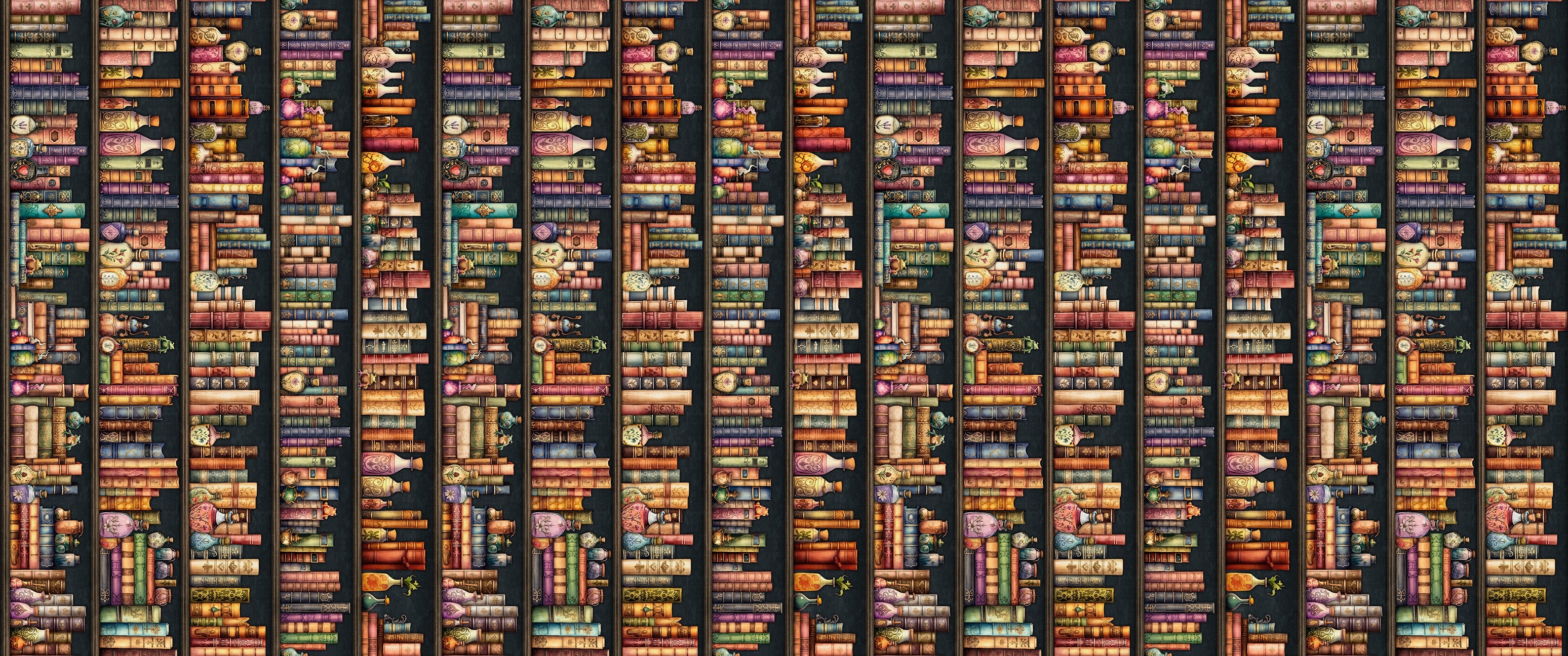 Witchypoo Bookshelf Stripe 31937-X