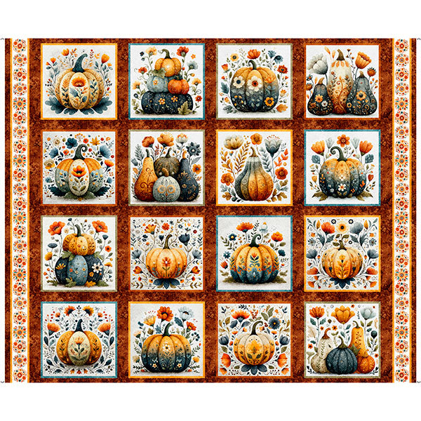 Harvest Hollow Decorative Pumpkin Picture Patches 31984-A