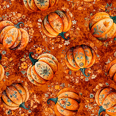 Harvest Hollow Tossed Pumpkins 31985-O