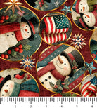 Fabric with scale ruler