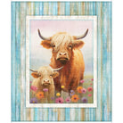 Udderly Adorable Highland Cow Panel 32157-X