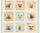 Udderly Adorable Highland Cow Picture Patches 32158-X