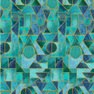 Ebb & Flow Sea Glass 54028DM-1 Aqua