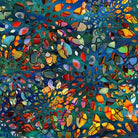 Dear Clara 8DCL-2 Blue Kaleidoscope