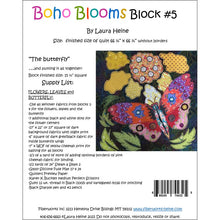 Load image into Gallery viewer, Boho Blooms Block #5

