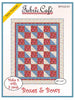Fluttering Gardens Fabric Quilt Kit using Boxes & Bows Pattern