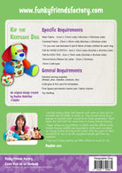 Kip the Keepsake Dog finished toy