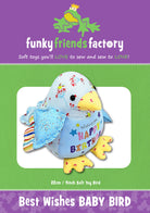 Funky Friends Factory Best Wishes Baby Bird sewing pattern