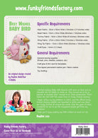 Best Wishes Baby Bird finished toy