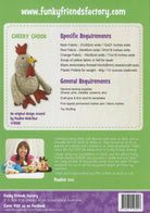 Cheeky Chook pattern, back cover
