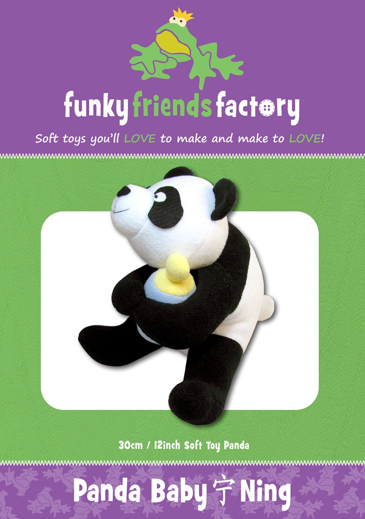 Funky Friends Factory - Panda Baby Ning