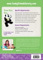 Panda Baby Ning pattern, back cover