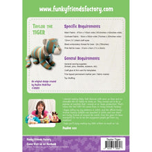 Load image into Gallery viewer, Funky Friends Factory - Taylor the Tiger
