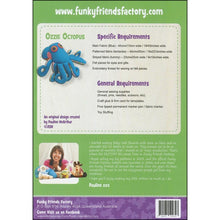 Load image into Gallery viewer, Funky Friends Factory - Ozzie Octopus
