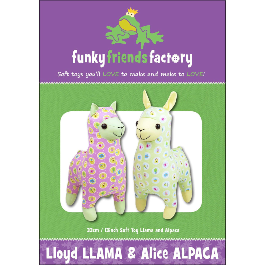 Funky Friends Factory - Lloyd Llama & Alice Alpaca