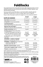 Load image into Gallery viewer, Foldilocks
