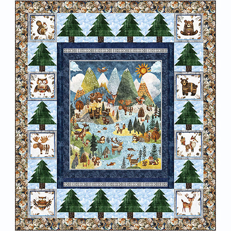 Bearsville Quilt Kit -7059A (68