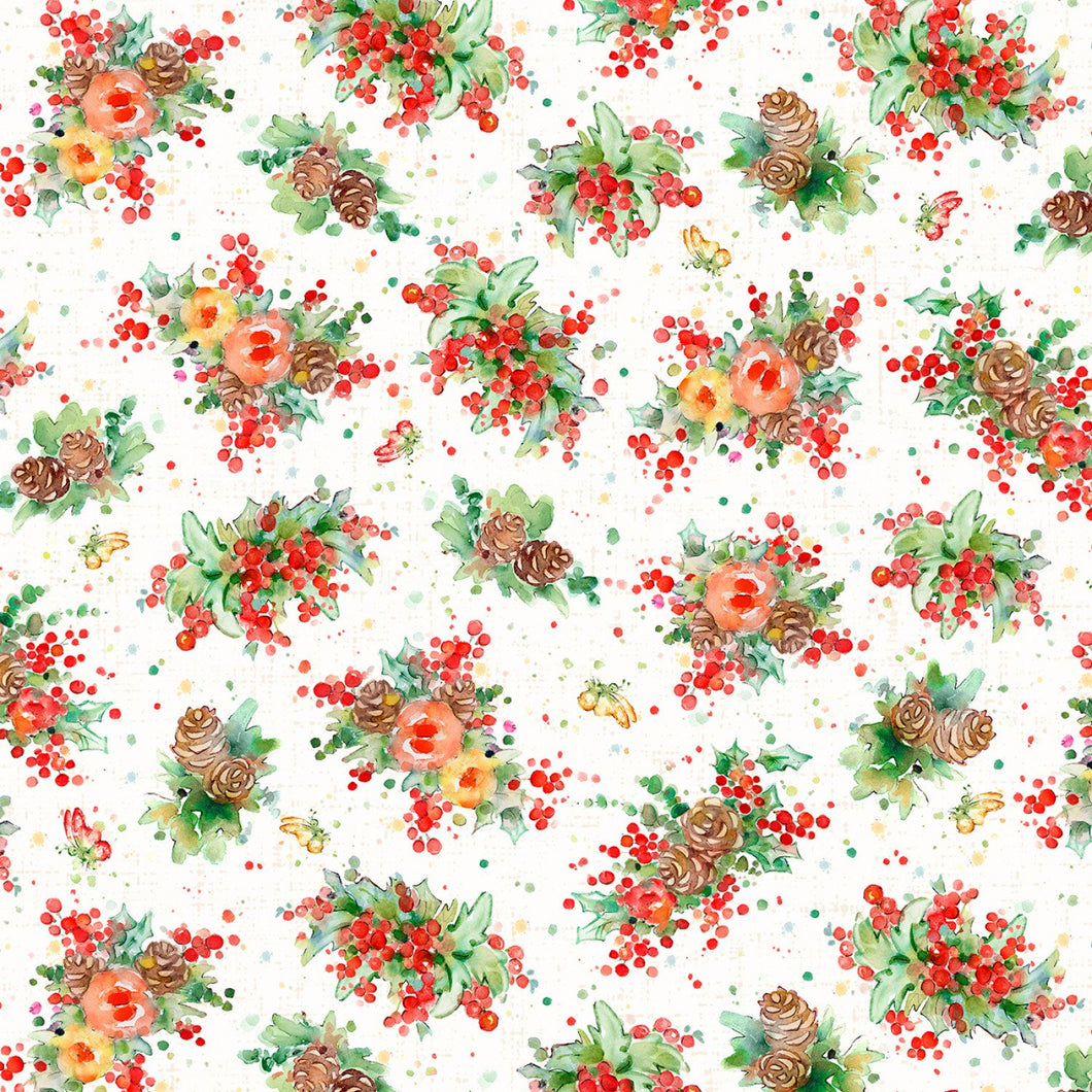 Little Darlings Christmas Floral - 5379