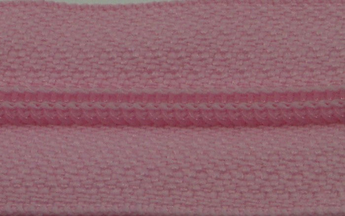 Petal  Pink YKK #4.5 Nylon Coil Zipper