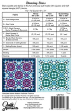 Load image into Gallery viewer, Dancing Stars Quilt Pattern
