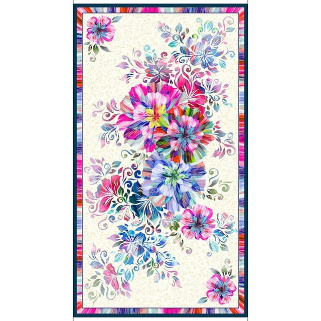 Floral Fascination - Floral Panel 28510-X