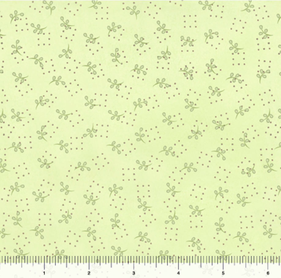 Daydreamer Sprigs & Dots Squares 30176-H
