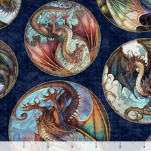 Load image into Gallery viewer, Dragon Fyre Dragon Round Picture Patches 29928-N
