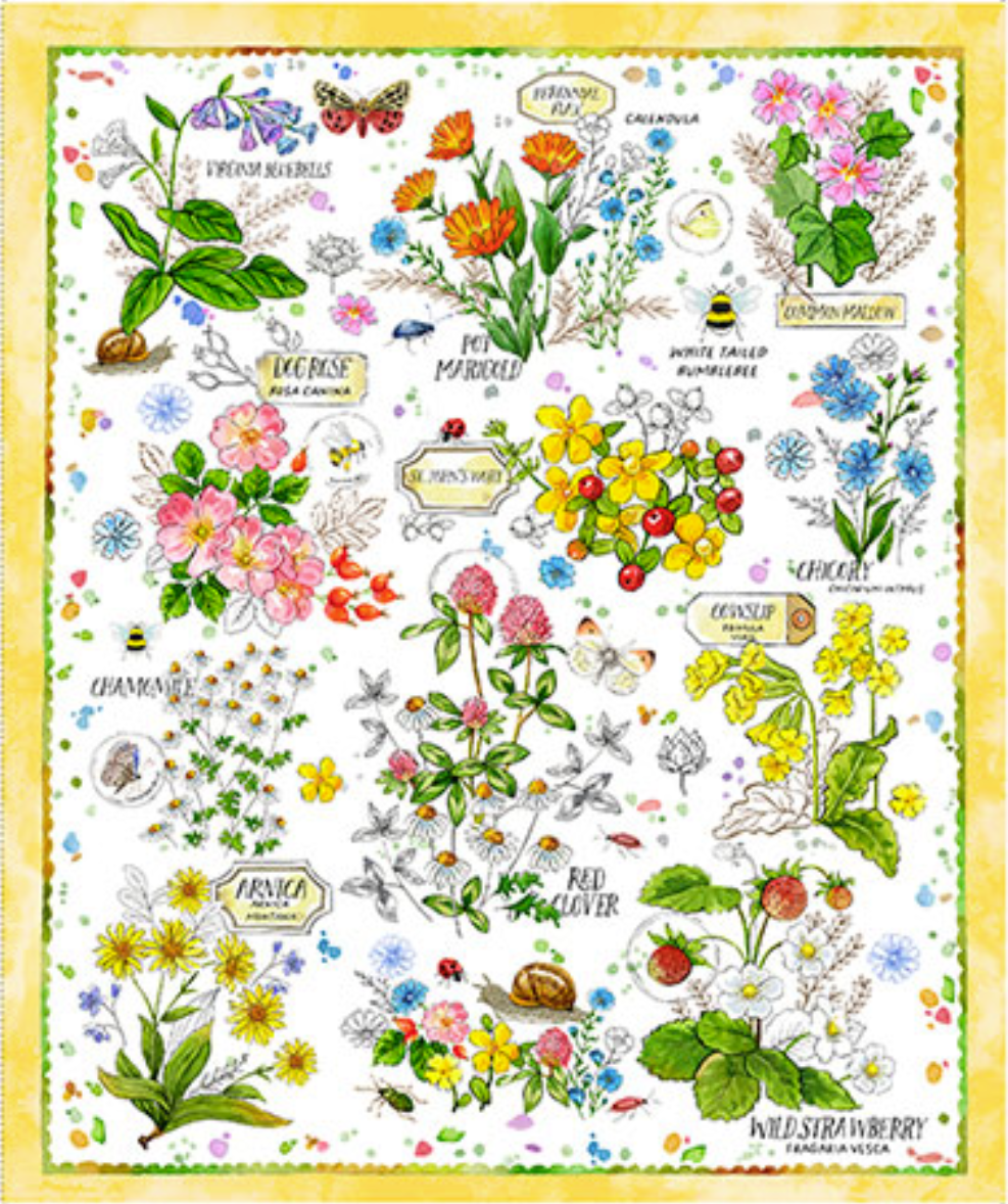 Healing Garden Panel 31352-X