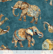 Load image into Gallery viewer, Kindred Spirits Tossed Elephants 30673-Q
