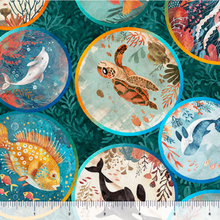 Load image into Gallery viewer, Deep Sea Dazzle Undersea Medallions 31196-Q

