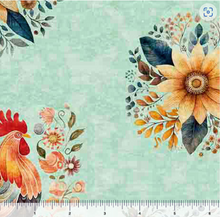 Load image into Gallery viewer, Poultry in Motion Roosters and Sunflowers 30842-H
