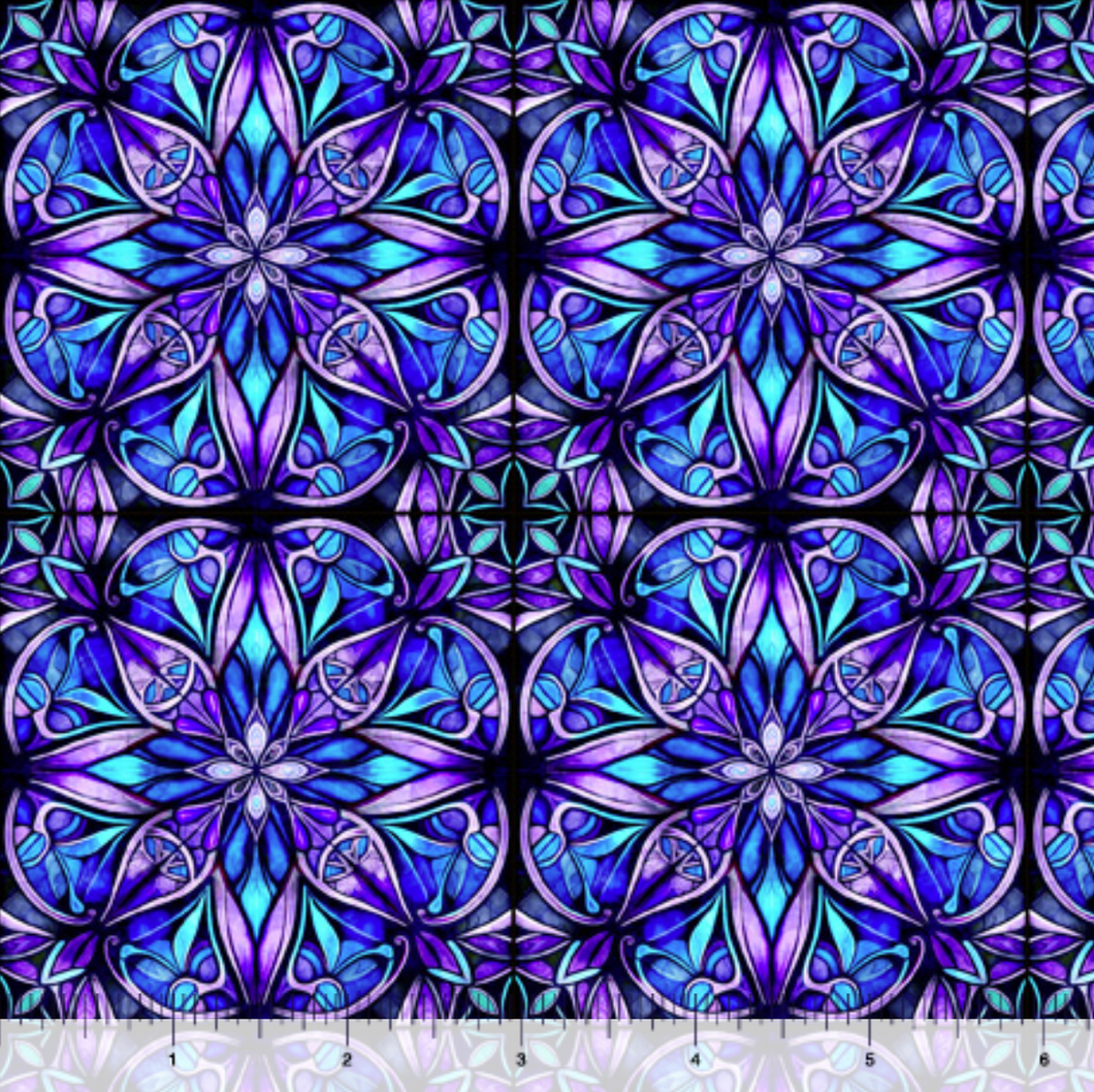 Radiant Reflections Stained Glass Allover 30397-B