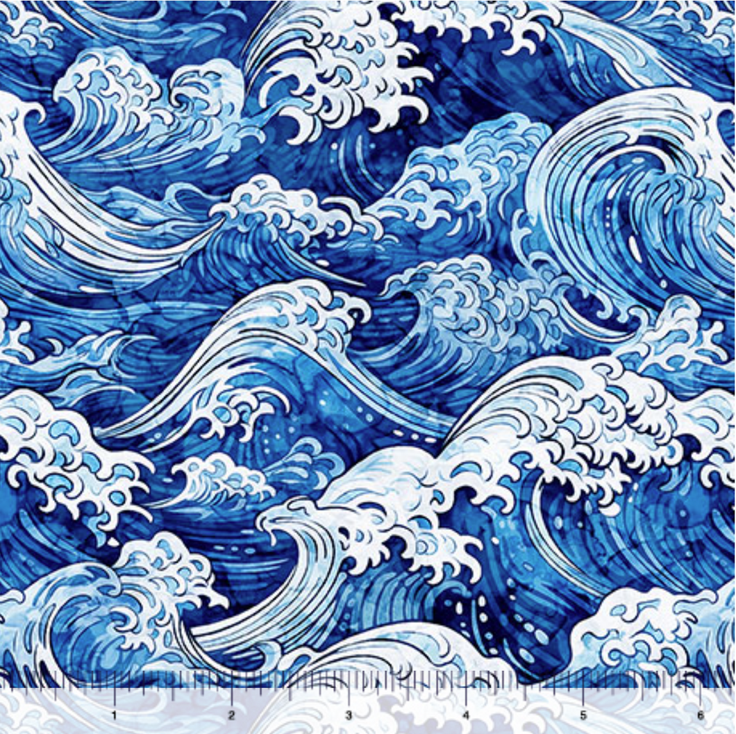 Ocean Blues Ocean Waves 30860-B